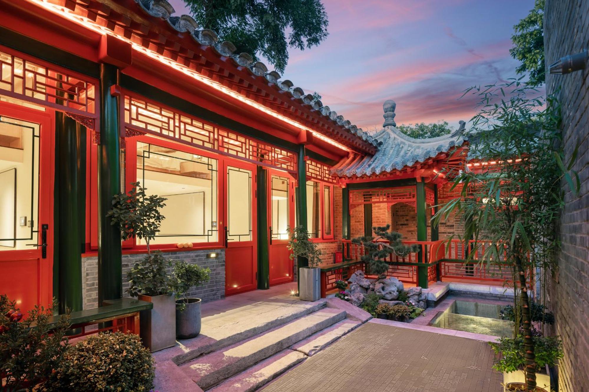 Xinxiang Yayuan Beijing Sihe Courtyard With Sky Garden Terrace Near Tiananmen Square Forbidden City Wangfujing Pedestrian Street And The Subway エクステリア 写真